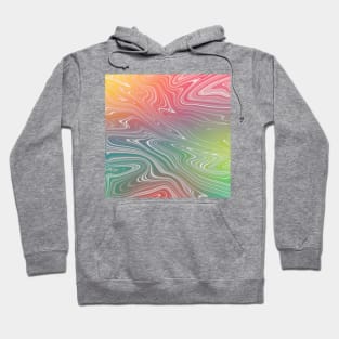 Pride month liquid art Hoodie